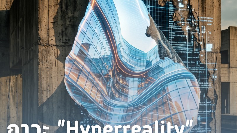 ภาวะ hyperreality ในวงการออกแบบ